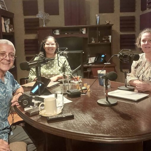 NUC Aruba on the radio on World Radio Day in 2025